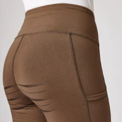 Reitleggings Für Damen Mit Silikonvollbesatz Und Handytaschen -Horze Verkaufsgeschäft CP3695 BDBR 6