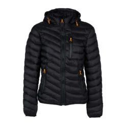 Damen Steppjacke Mit Kapuze -Horze Verkaufsgeschäft cp3107 bl 01
