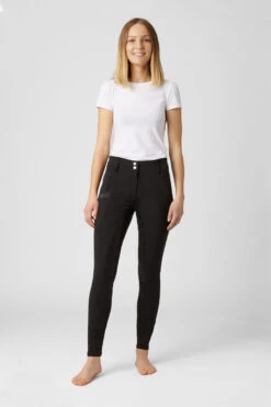 Horze Vollbesatzreithose Mit Hohem Bund Und Handytasche -Horze Verkaufsgeschäft cp3591 bl 03