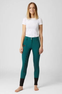 Horze Vollbesatzreithose Mit Hohem Bund Und Handytasche -Horze Verkaufsgeschäft cp3591 fdgr 03