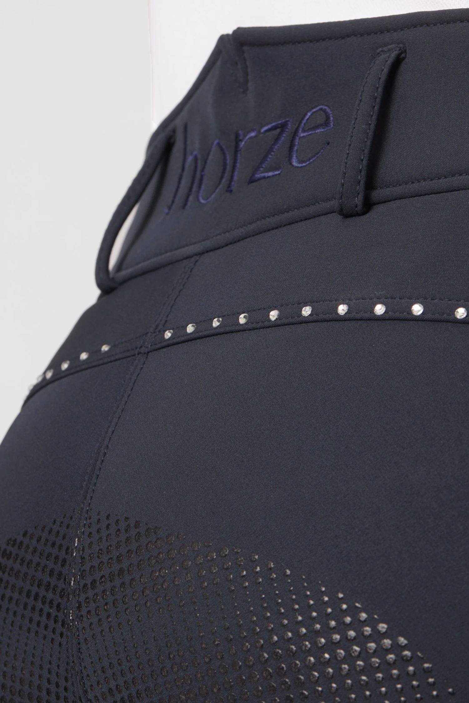 Horze Thermo Softshellreithose Für Damen Mit Hohem Bund Und Kristallen 13 Horze Thermo Softshellreithose Für Damen Mit Hohem Bund Und Kristallen – Bild 13