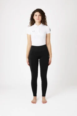 Horze Reitleggings Für Damen Mit Silikonvollbesatz Und Handytasche -Horze Verkaufsgeschäft cp3593 bl 03