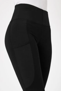 Horze Reitleggings Für Damen Mit Silikonvollbesatz Und Handytasche -Horze Verkaufsgeschäft cp3593 bl 05