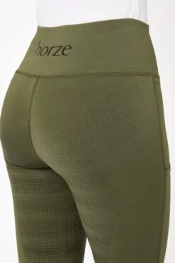 Horze Reitleggings Für Damen Mit Silikonvollbesatz Und Handytasche -Horze Verkaufsgeschäft cp3593 dgr 06