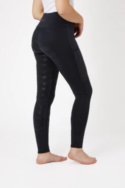 Horze Reitleggings Für Damen Mit Silikonvollbesatz Und Handytasche -Horze Verkaufsgeschäft cp3593 vdb 02
