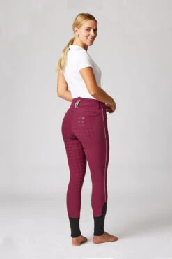 Reithose Mit Vollbesatz Mit Hohem Bund Und Kontrasteinfassung -Horze Verkaufsgeschäft cp3685 rpi 03