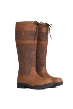 Horze Wasserdichte Damen Country Stiefel Mit Kunstfellfutter -Horze Verkaufsgeschäft cp3913 br 01